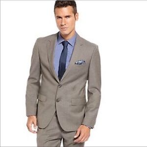 Lightly worn Pasolini Hugo boss suit (tan)-42L